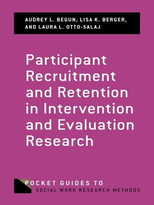 cover image of Participant Recruitment and Retention in Intervention and Evaluation Research